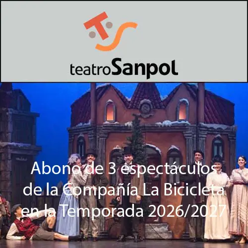 Abono temporada 26/27 para 3 espectáculos