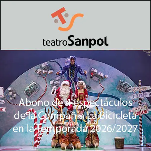 Abono temporada 26/27 para 4 espectáculos