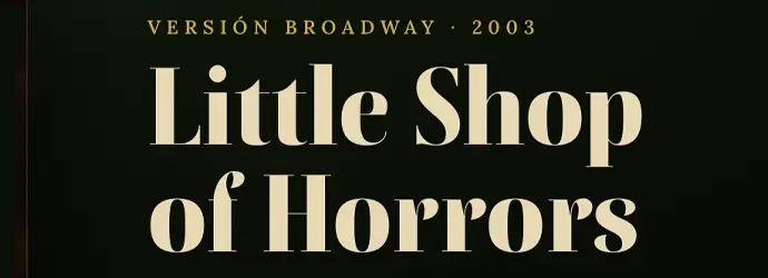 The Little Shop of Horrors